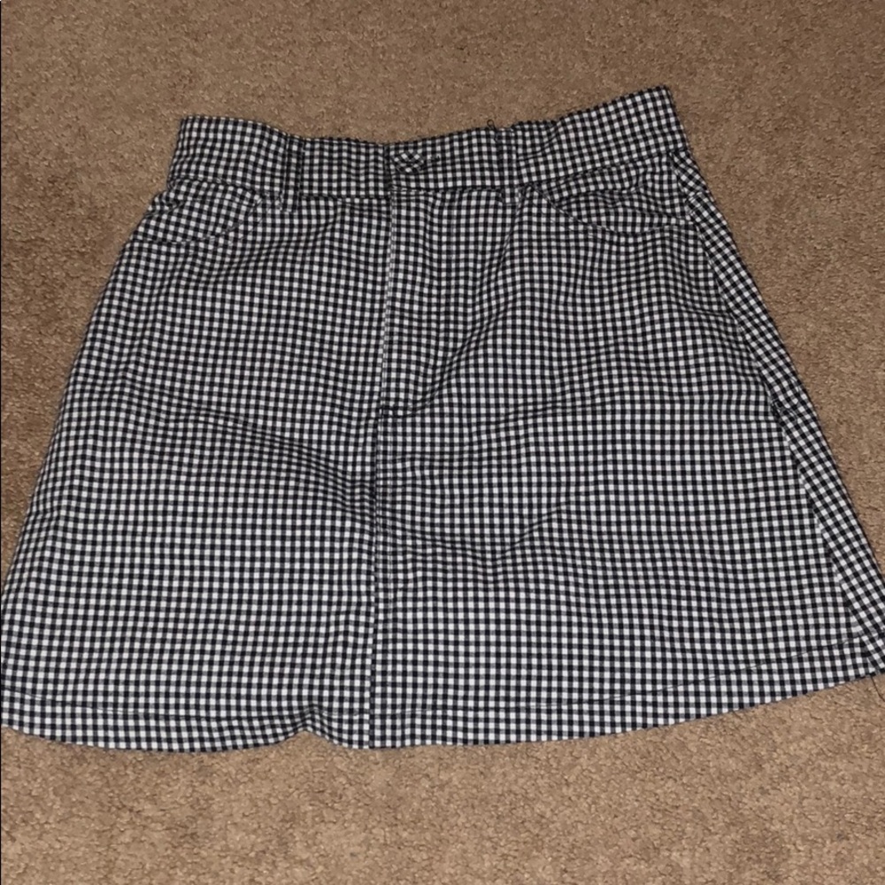 Brandy Melville gingham skirt